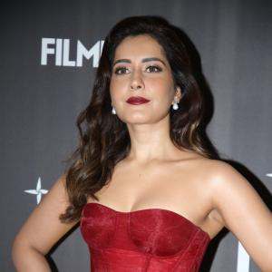 Raashi Khanna Radiates Elegance in Red Gown at Filmfare Glamour & Style Awards South 2025