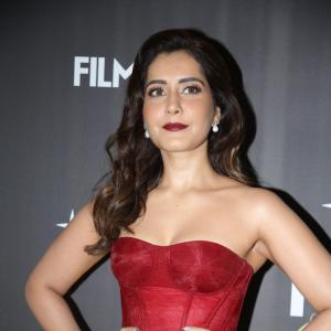 Raashi Khanna Radiates Elegance in Red Gown at Filmfare Glamour & Style Awards South 2025