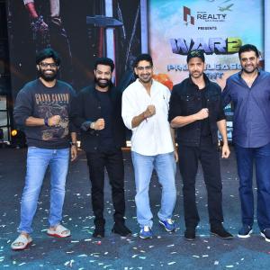 WAR 2 Pre Release Event Hyderabad August 2025 Highlights and Celebrities