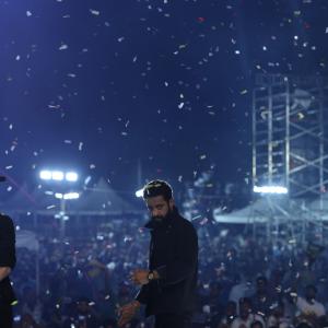 WAR 2 Pre Release Event Hyderabad August 2025 Highlights and Celebrities