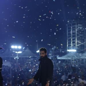 WAR 2 Pre Release Event Hyderabad August 2025 Highlights and Celebrities