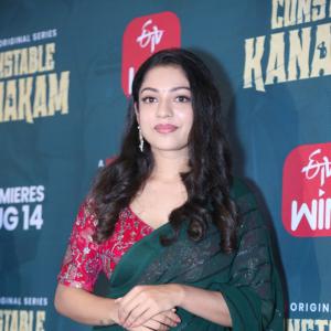 Varsha Bollamma Shines at Constable Kanakam Series Promotion