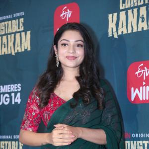 Varsha Bollamma Shines at Constable Kanakam Series Promotion