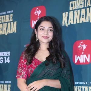 Varsha Bollamma Shines at Constable Kanakam Series Promotion