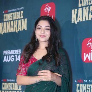 Varsha Bollamma Shines at Constable Kanakam Series Promotion
