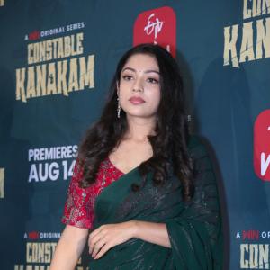 Varsha Bollamma Shines at Constable Kanakam Series Promotion