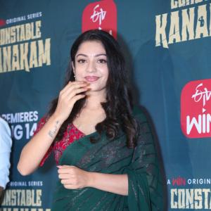 Varsha Bollamma Shines at Constable Kanakam Series Promotion