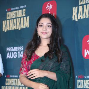 Varsha Bollamma Shines at Constable Kanakam Series Promotion