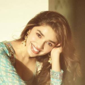 Kriti Shetty Radiates Elegance in Blue Ethnic Wear – Stunning Look