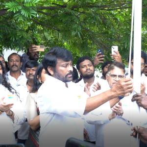 79th Independence Day Celebrations at Chiranjeevi Blood Bank with Megastar Chiranjeevi