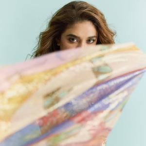 Keerthi Suresh in Vibrant Flowing Dress Spinning Joyfully with Grace