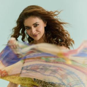 Keerthi Suresh in Vibrant Flowing Dress Spinning Joyfully with Grace