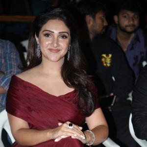 Actress Sridevi in Elegant Maroon Gown at Event Premiere