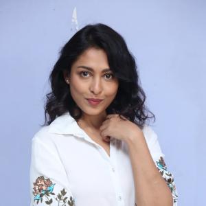 Madhushalini Looks Elegant in White Shirt and Denim | Latest Casual Photoshoot