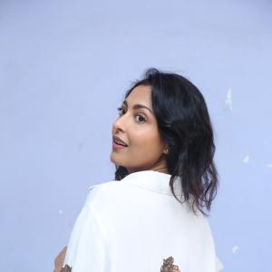 Madhushalini Looks Elegant in White Shirt and Denim | Latest Casual Photoshoot