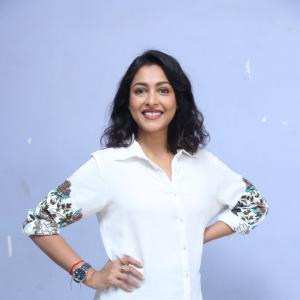 Madhushalini Looks Elegant in White Shirt and Denim | Latest Casual Photoshoot