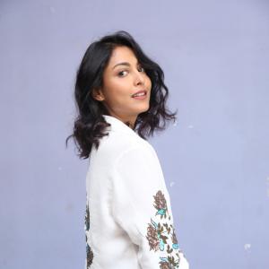 Madhushalini Looks Elegant in White Shirt and Denim | Latest Casual Photoshoot