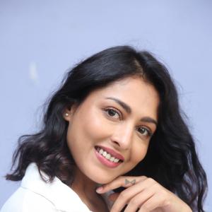 Madhushalini Looks Elegant in White Shirt and Denim | Latest Casual Photoshoot