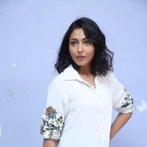 Madhushalini Looks Elegant in White Shirt and Denim | Latest Casual Photoshoot