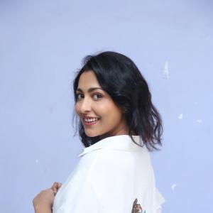 Madhushalini Looks Elegant in White Shirt and Denim | Latest Casual Photoshoot