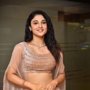 Ritika Nayak Shines in Elegant Pastel Pink Lehenga Look