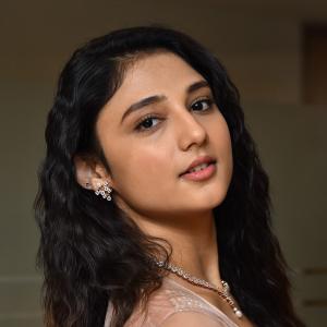 Ritika Nayak Shines in Elegant Pastel Pink Lehenga Look