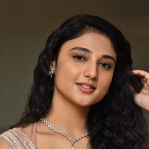 Ritika Nayak Shines in Elegant Pastel Pink Lehenga Look