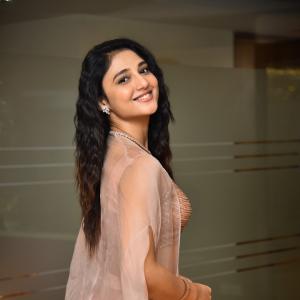 Ritika Nayak Shines in Elegant Pastel Pink Lehenga Look