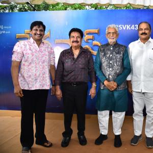 Vedavyas Film Launch: SV Krishna Reddy’s 43rd Film with Jun Hyun Ji and Stellar Cast
