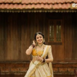 Mokksha in Traditional Lehenga – Elegant Photoshoot by the Water and Garden