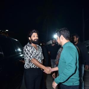 Allu Arjun at 18 Pages Movie Pre Release Event