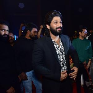 Allu Arjun at 18 Pages Movie Pre Release Event