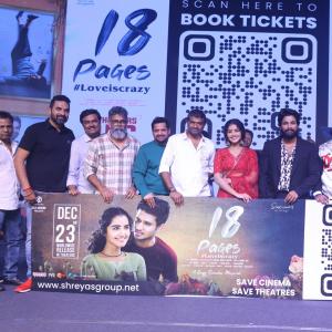 Allu Arjun at 18 Pages Movie Pre Release Event