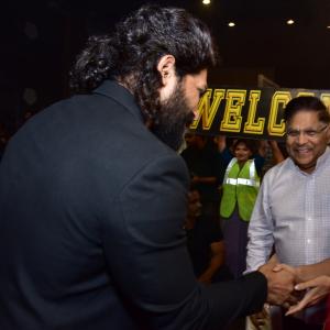 Allu Arjun at 18 Pages Movie Pre Release Event