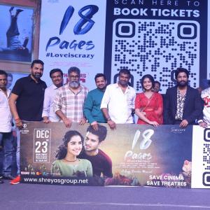 Allu Arjun at 18 Pages Movie Pre Release Event