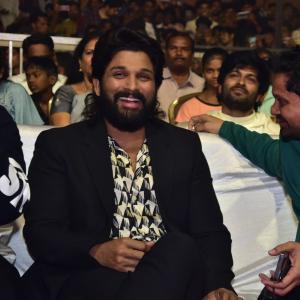 Allu Arjun at 18 Pages Movie Pre Release Event