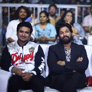 Allu Arjun at 18 Pages Movie Pre Release Event