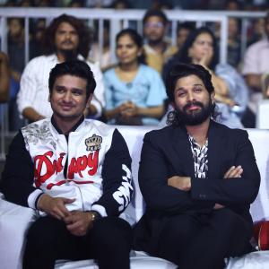 Allu Arjun at 18 Pages Movie Pre Release Event