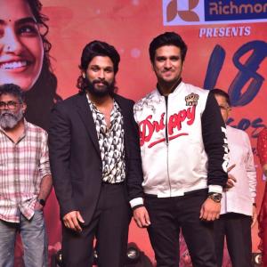Allu Arjun at 18 Pages Movie Pre Release Event