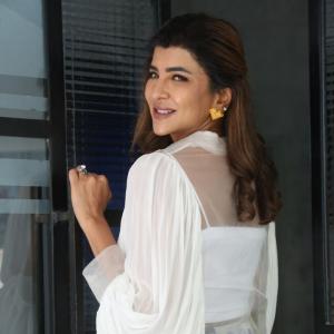 Manchu Lakshmi Shines in Elegant Floral Outfit with Modern Charm