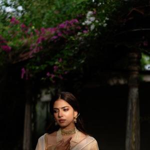 Malavika Mohanan Radiates Elegance in Traditional Saree Look