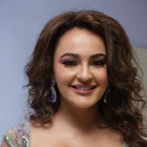 Seerat Kapoor Dazzles in Mint Green and Silver Saree