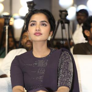 Anupama Parameswaran Glows in Elegant Dark Outfit with Radiant Smile