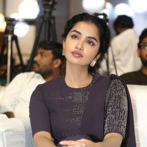 Anupama Parameswaran Glows in Elegant Dark Outfit with Radiant Smile