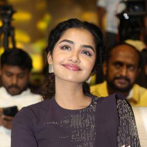 Anupama Parameswaran Glows in Elegant Dark Outfit with Radiant Smile