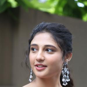 Ritika Nayak Dazzles in Elegant Red Saree with Modern Charm