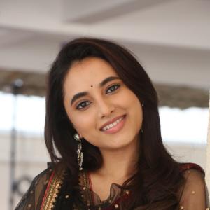 Priyanka Arul Mohan in Black and Gold Traditional Outfit | Elegant Look