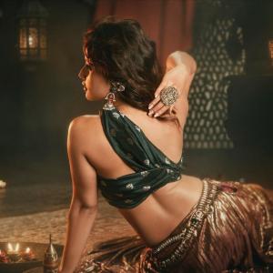 Brinda Acharya Radiates Elegance in Traditional Photoshoot