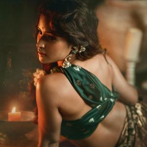 Brinda Acharya Radiates Elegance in Traditional Photoshoot