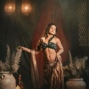 Brinda Acharya Radiates Elegance in Traditional Photoshoot